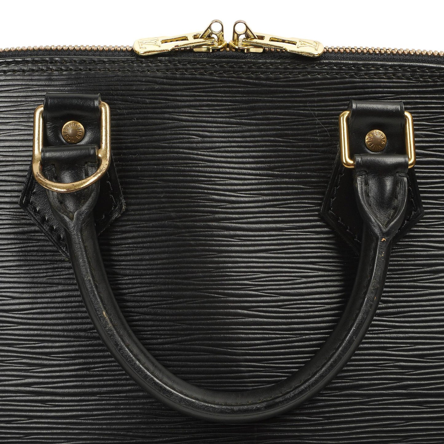 Louis Vuitton Alma PM Schwarze EPI Leder Tasche