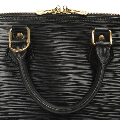 Louis Vuitton Alma PM Schwarze EPI Leder Tasche