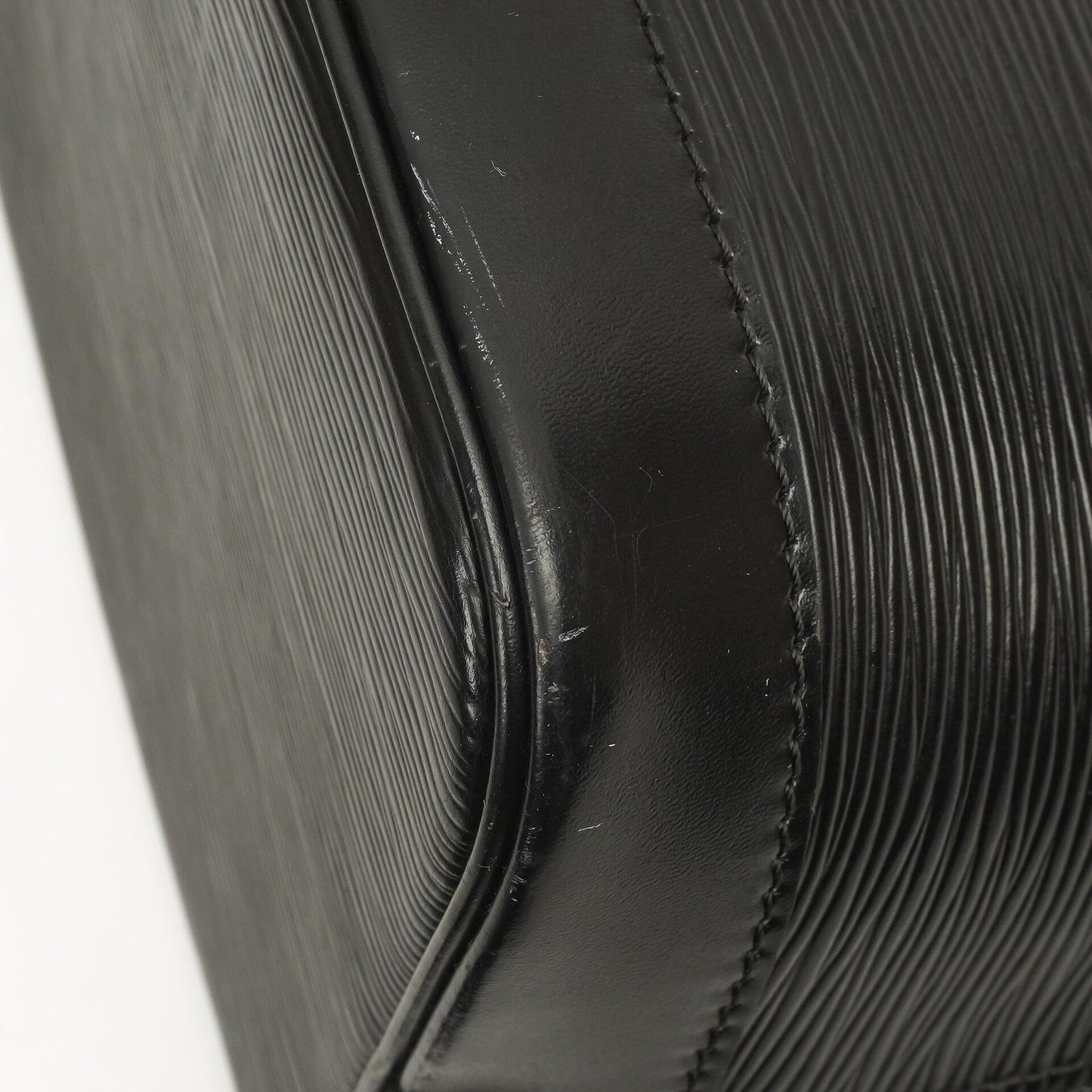 Louis Vuitton Alma PM Schwarze EPI Leder Tasche