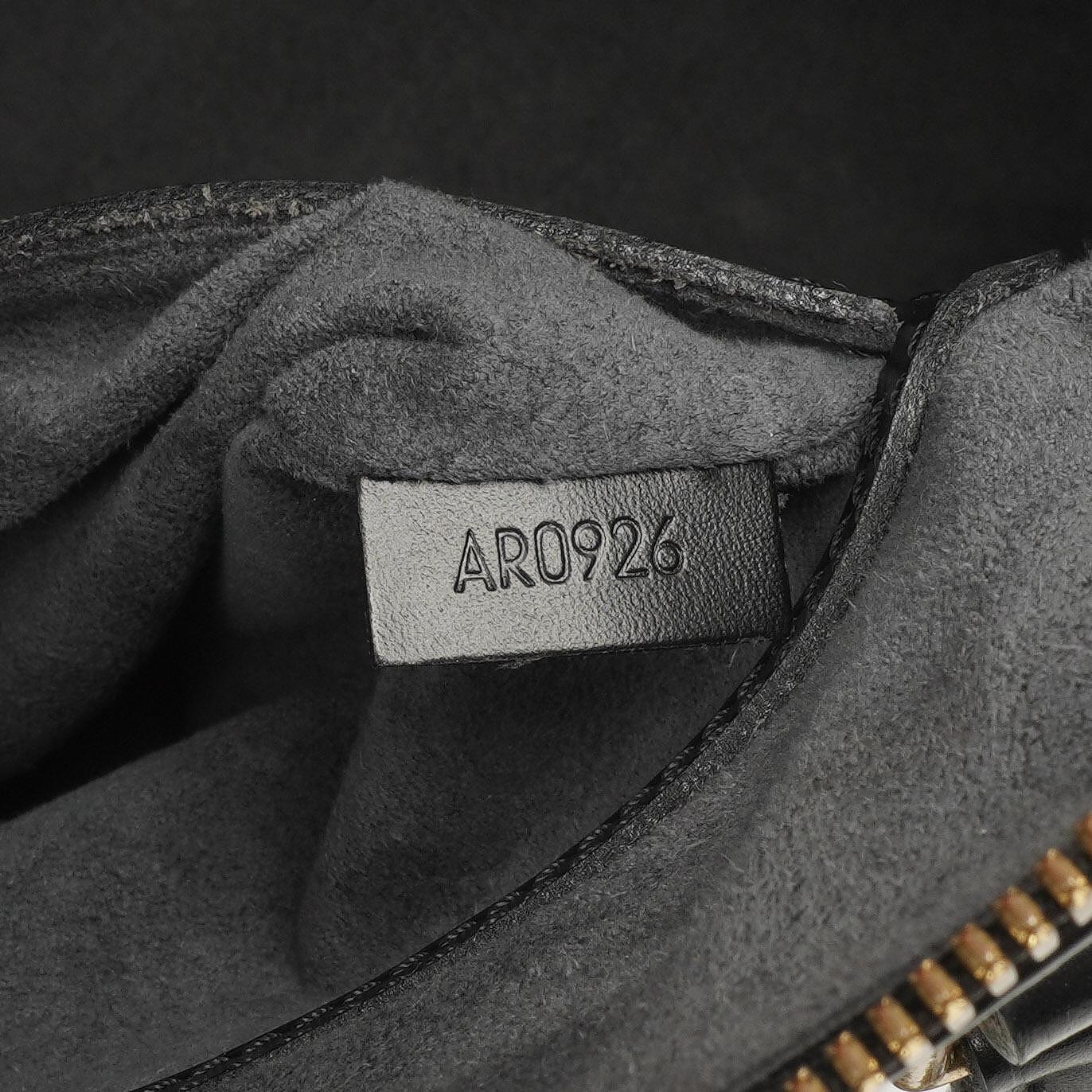 Louis Vuitton Alma PM Schwarze EPI Leder Tasche