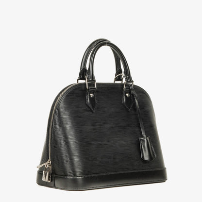 Louis Vuitton Alma PM Handtasche aus schwarzem Epi-Leder