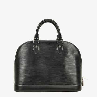 Louis Vuitton Alma PM Handtasche aus schwarzem Epi-Leder