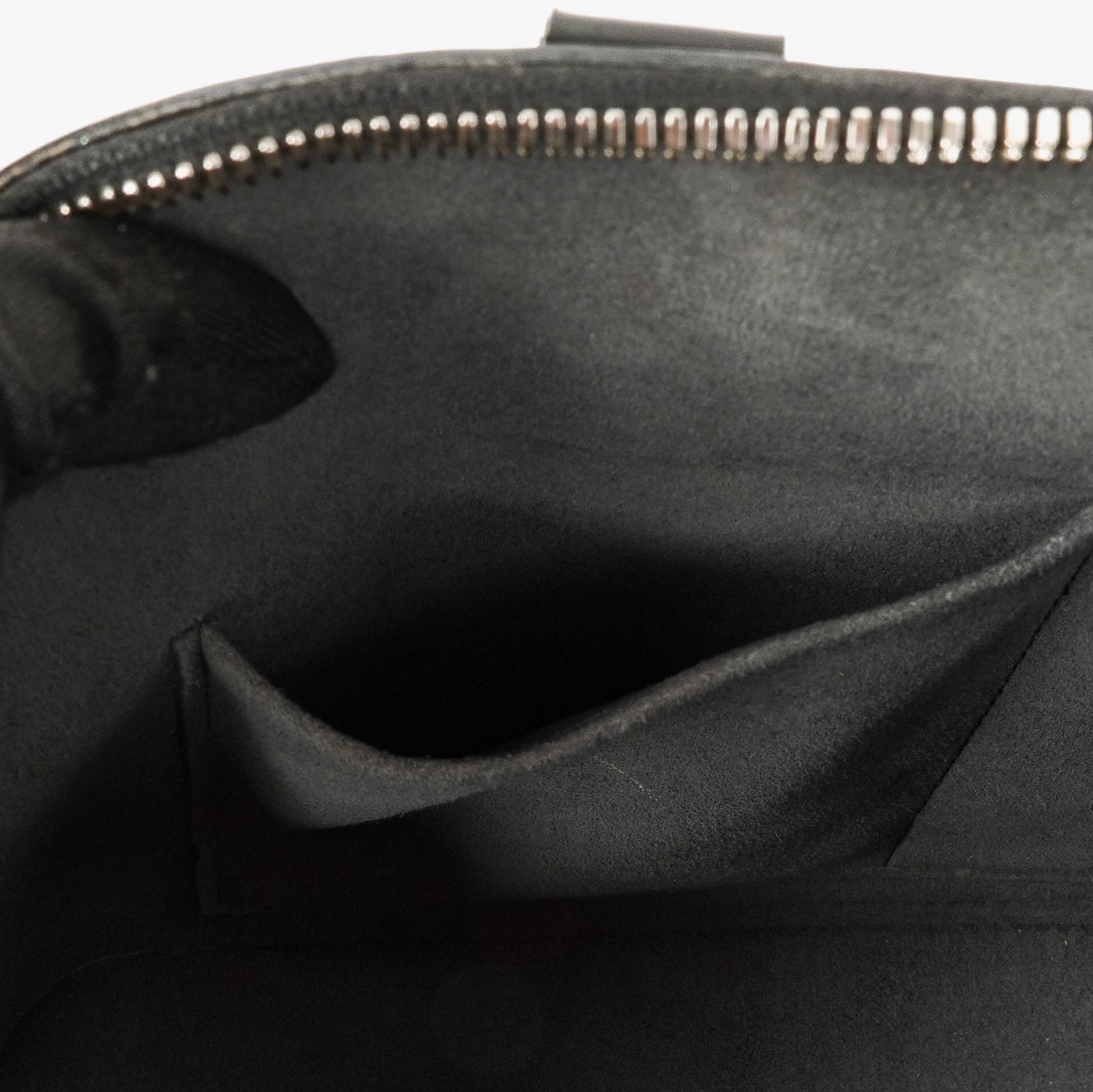 Louis Vuitton Alma PM Handtasche aus schwarzem Epi-Leder
