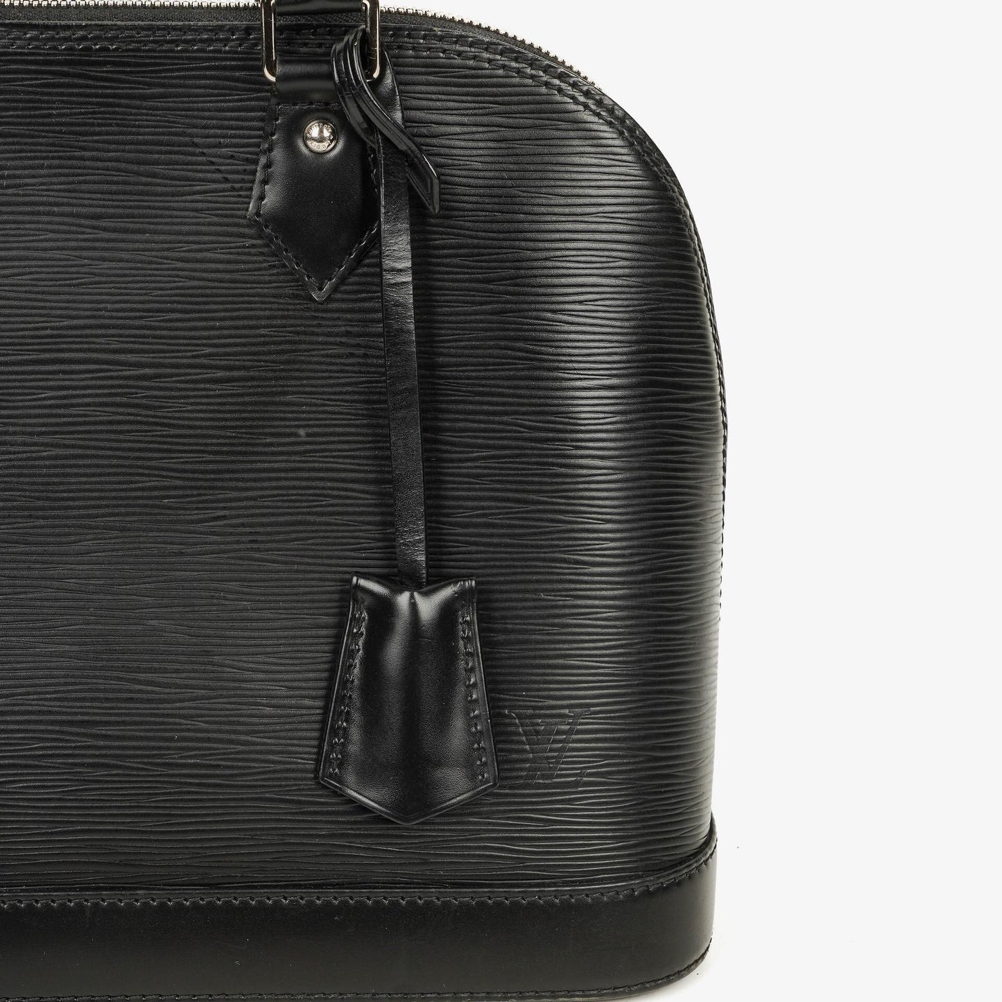 Louis Vuitton Alma PM Handtasche aus schwarzem Epi-Leder