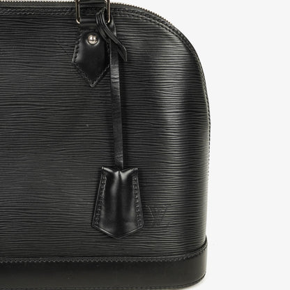 Louis Vuitton Alma PM Handtasche aus schwarzem Epi-Leder