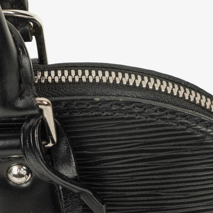 Louis Vuitton Alma PM Handtasche aus schwarzem Epi-Leder