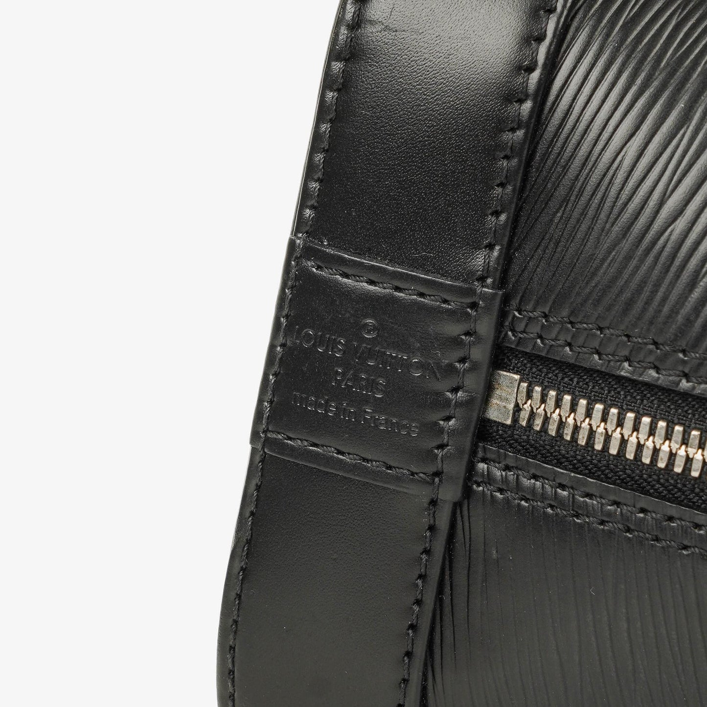 Louis Vuitton Alma PM Handtasche aus schwarzem Epi-Leder