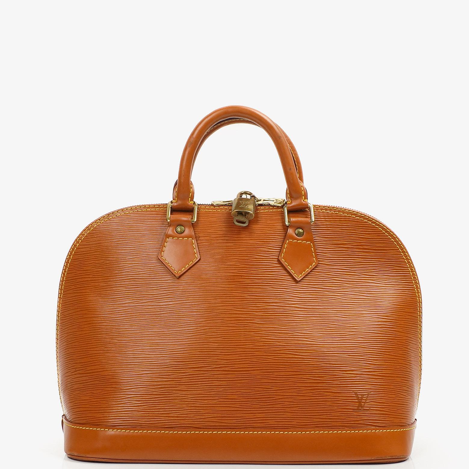 Louis Vuitton Alma PM Cognac EPI Leder Tasche