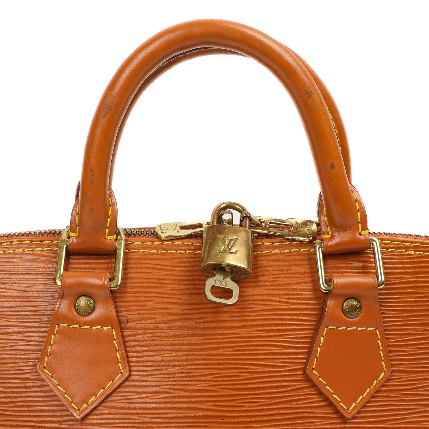 Louis Vuitton Alma PM Cognac EPI Leder Tasche