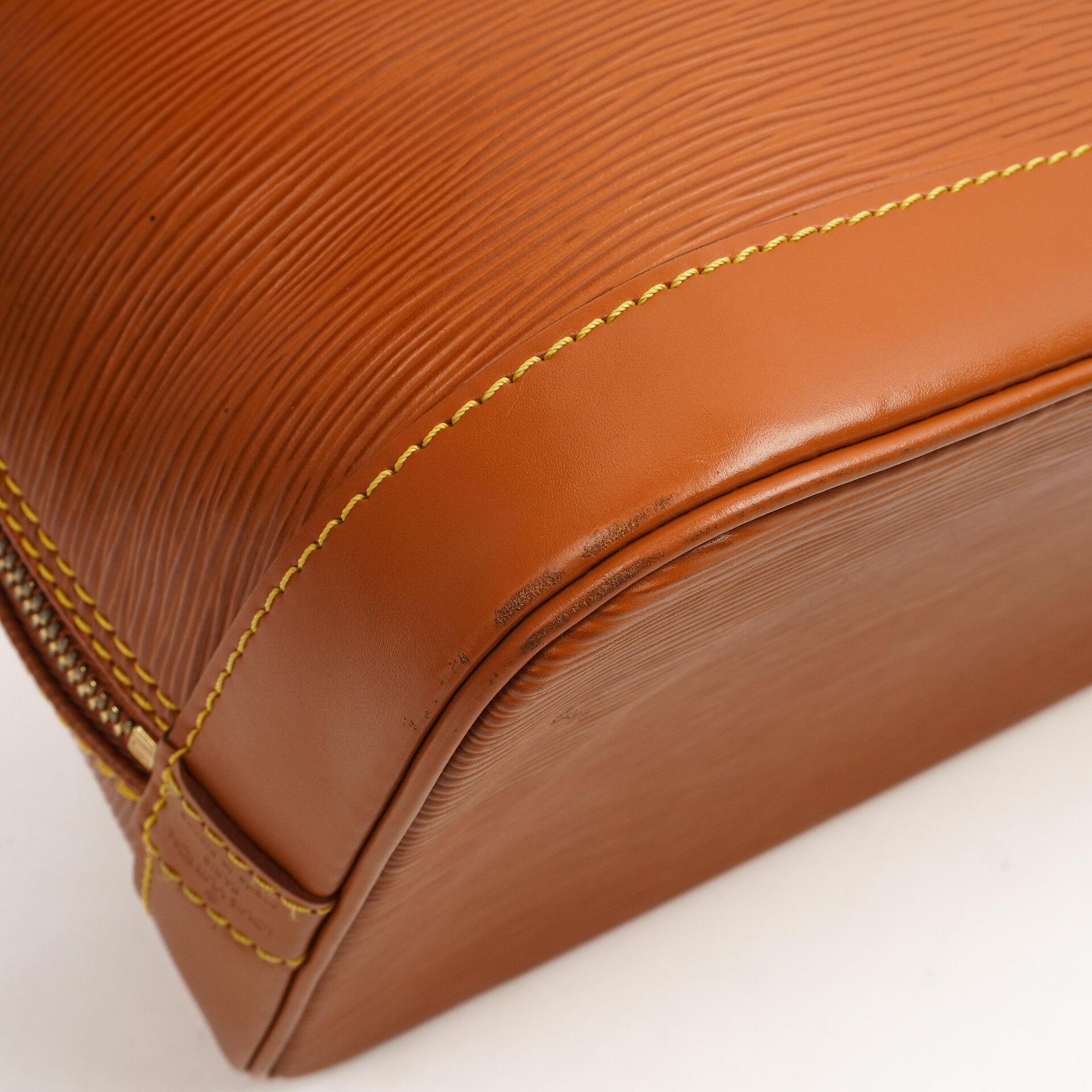 Louis Vuitton Alma PM Cognac EPI Leder Tasche
