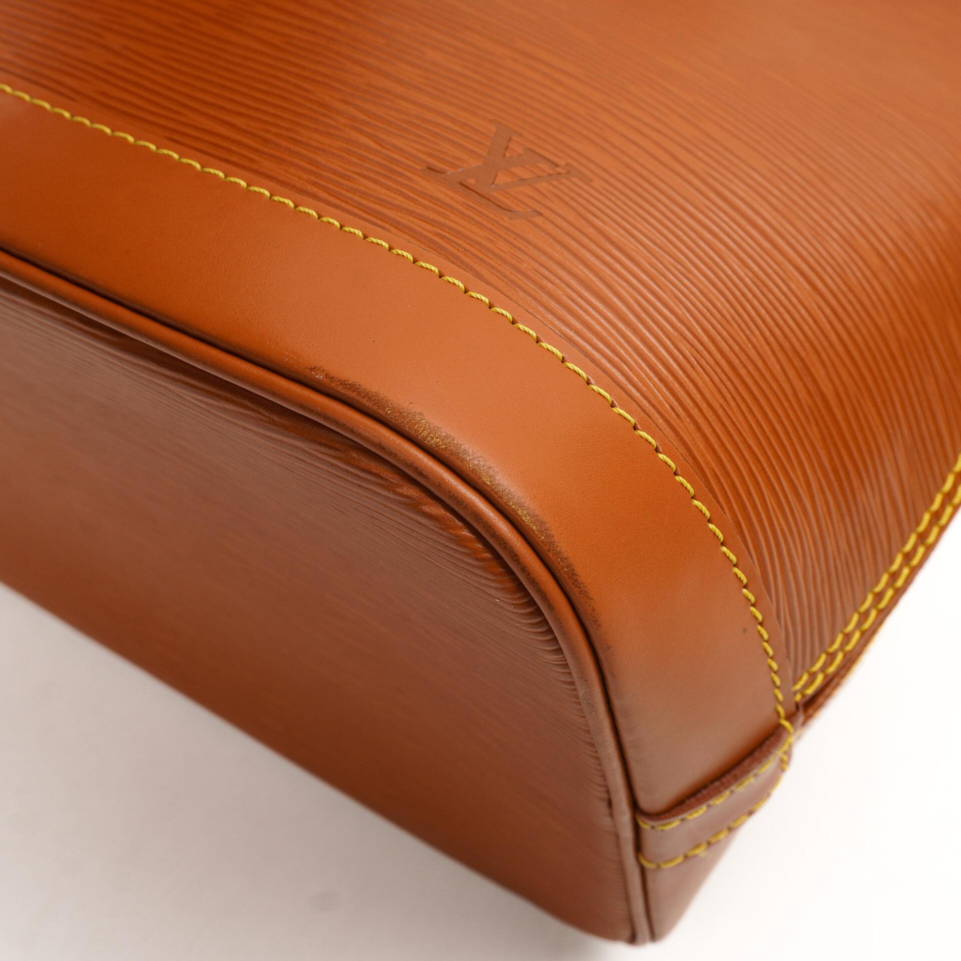 Louis Vuitton Alma PM Cognac EPI Leder Tasche