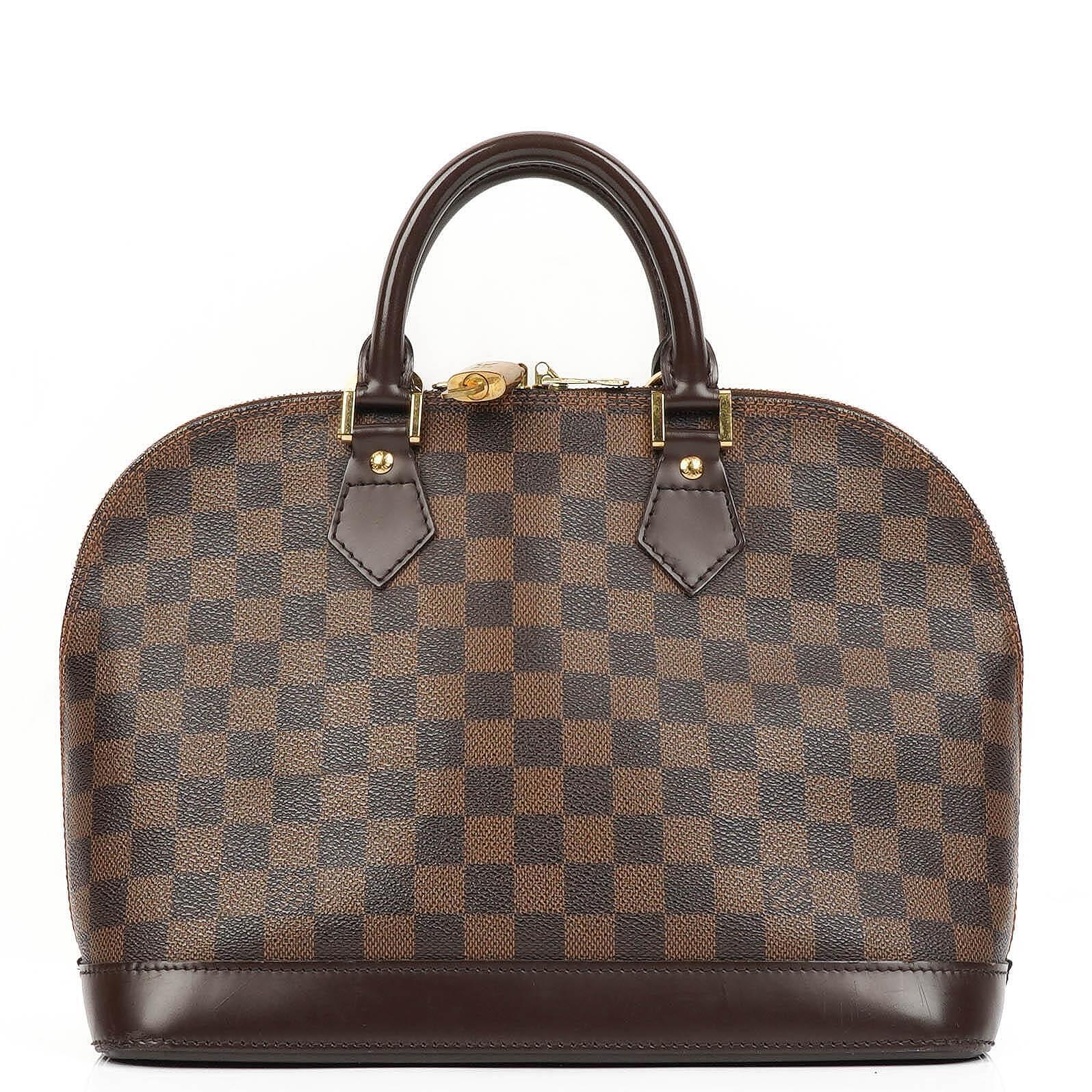 Louis Vuitton Alma PM Handtasche aus Damier Ebene Canvas
