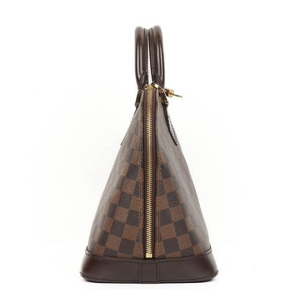 Louis Vuitton Alma PM Handtasche aus Damier Ebene Canvas