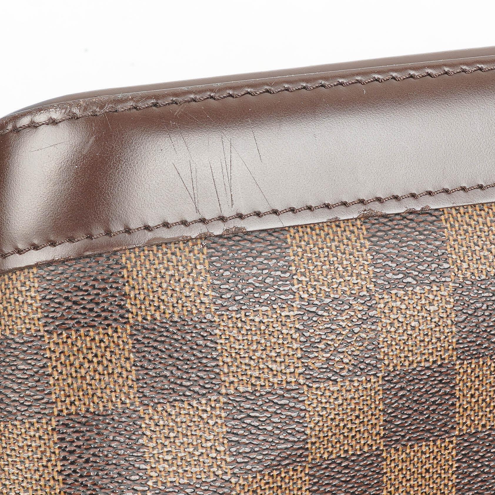 Louis Vuitton Alma PM Handtasche aus Damier Ebene Canvas