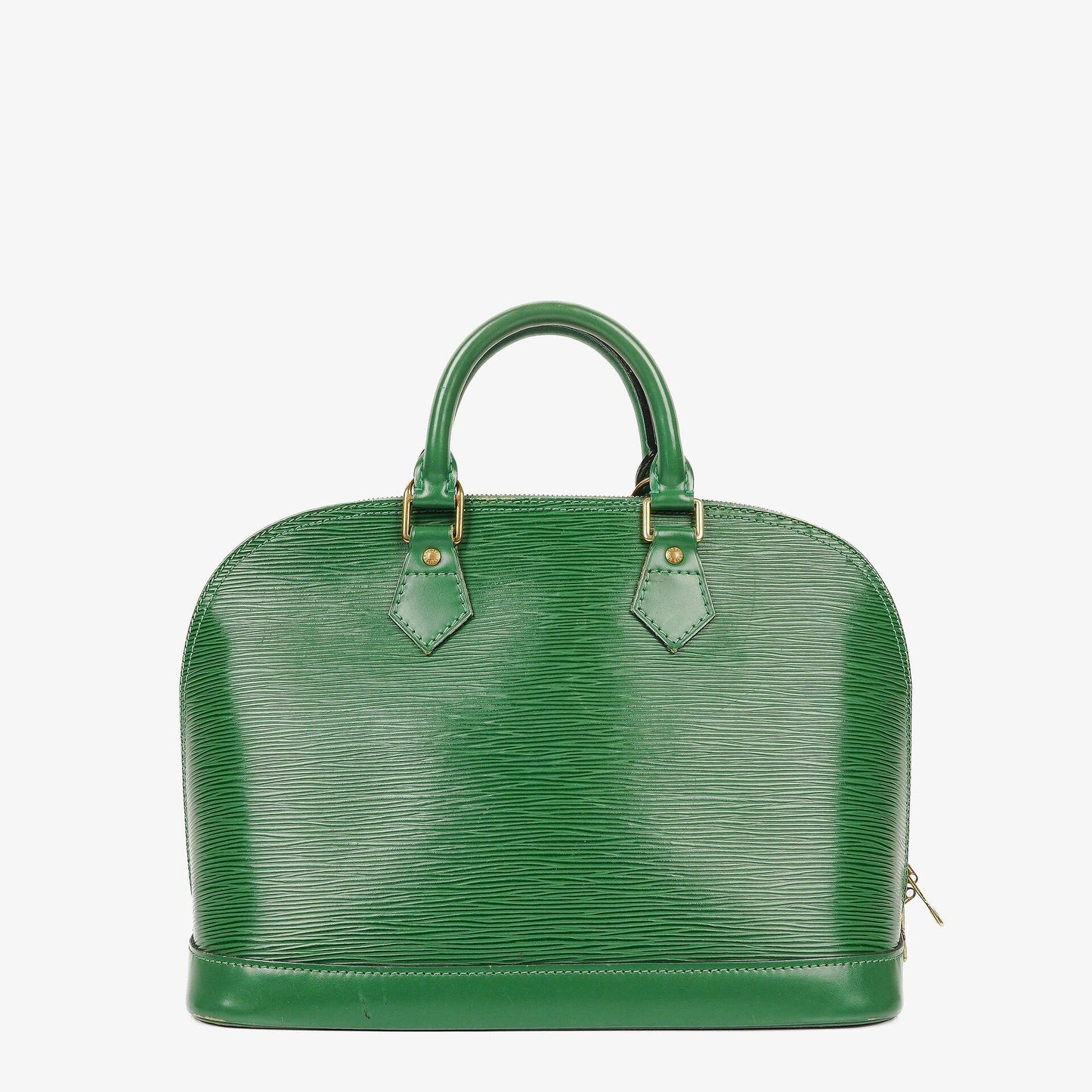 Louis Vuitton Alma PM Handtasche aus grünem Epi-Leder
