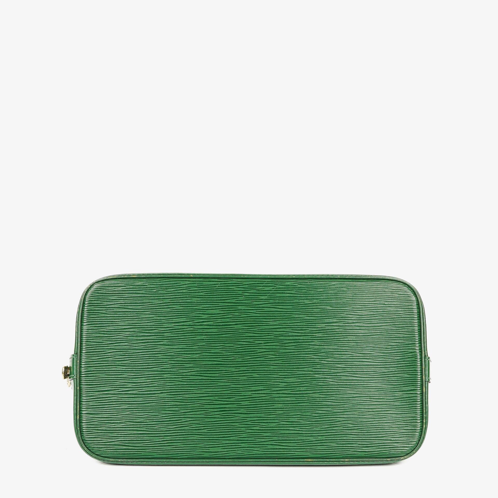 Louis Vuitton Alma PM Handtasche aus grünem Epi-Leder