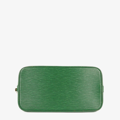 Louis Vuitton Alma PM Handtasche aus grünem Epi-Leder