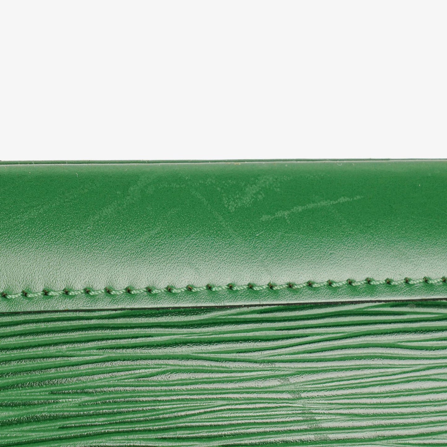 Louis Vuitton Alma PM Handtasche aus grünem Epi-Leder