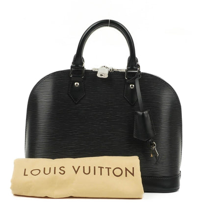 Louis Vuitton Alma PM aus schwarzem EPI-Leder Handtasche