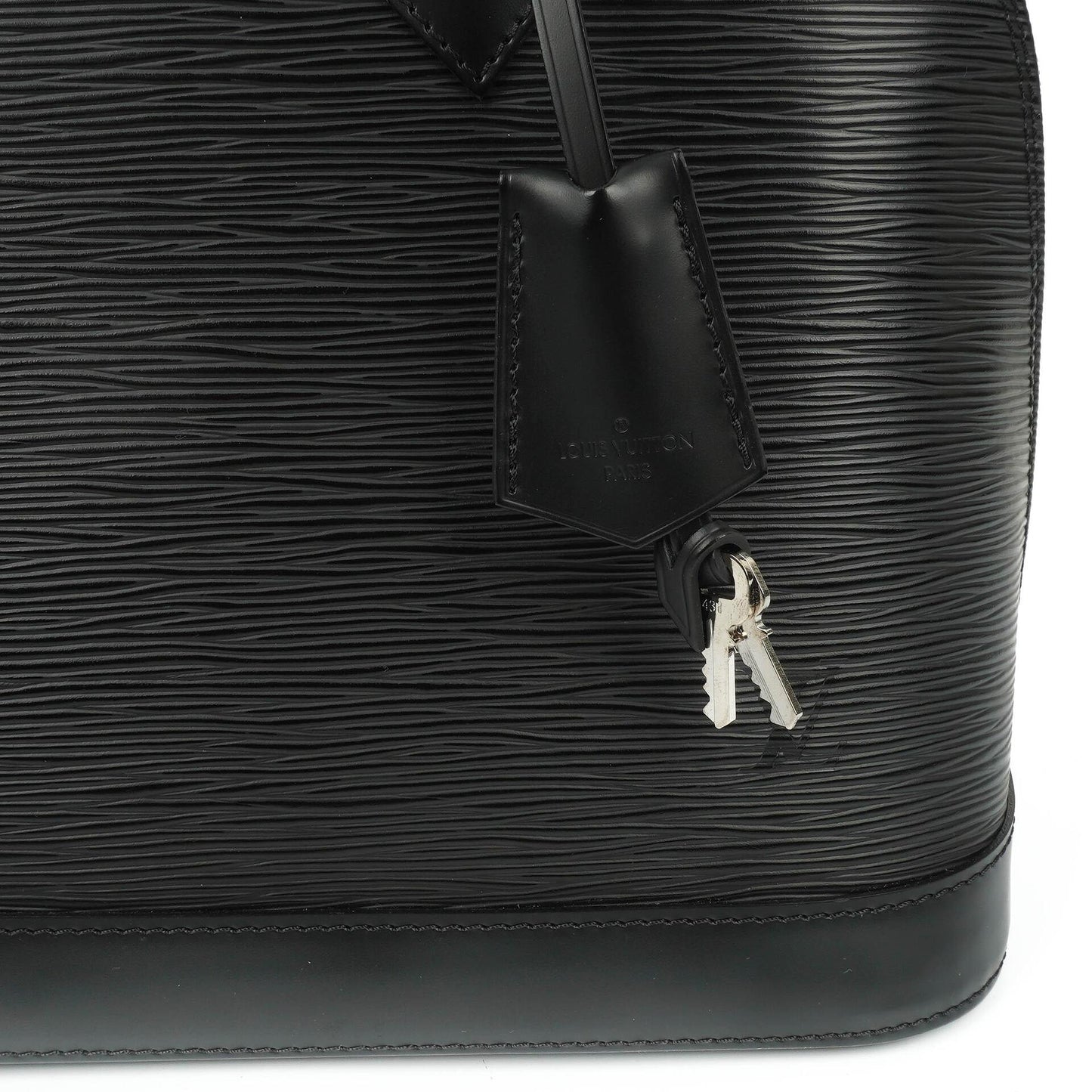Louis Vuitton Alma PM aus schwarzem EPI-Leder Handtasche
