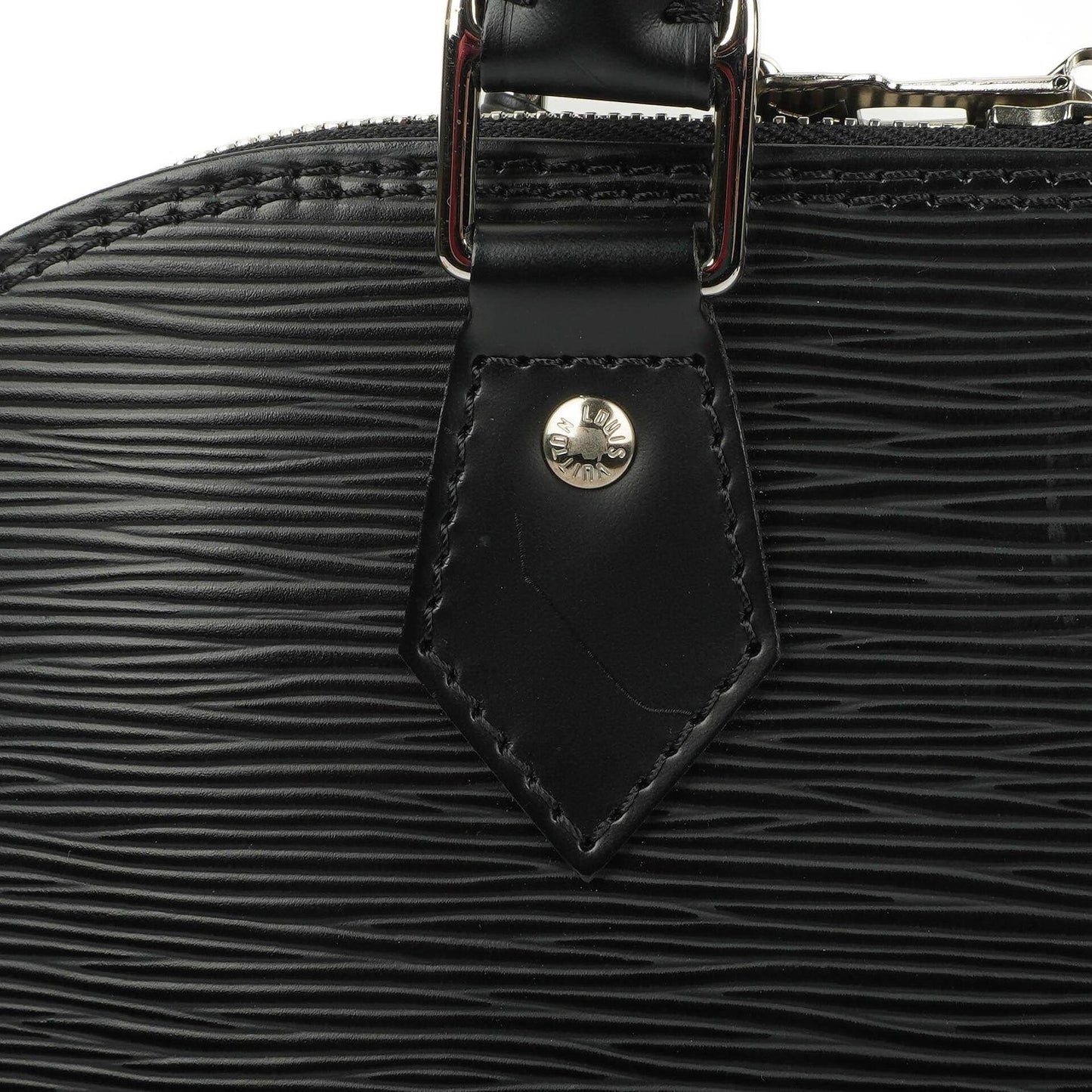 Louis Vuitton Alma PM aus schwarzem EPI-Leder Handtasche