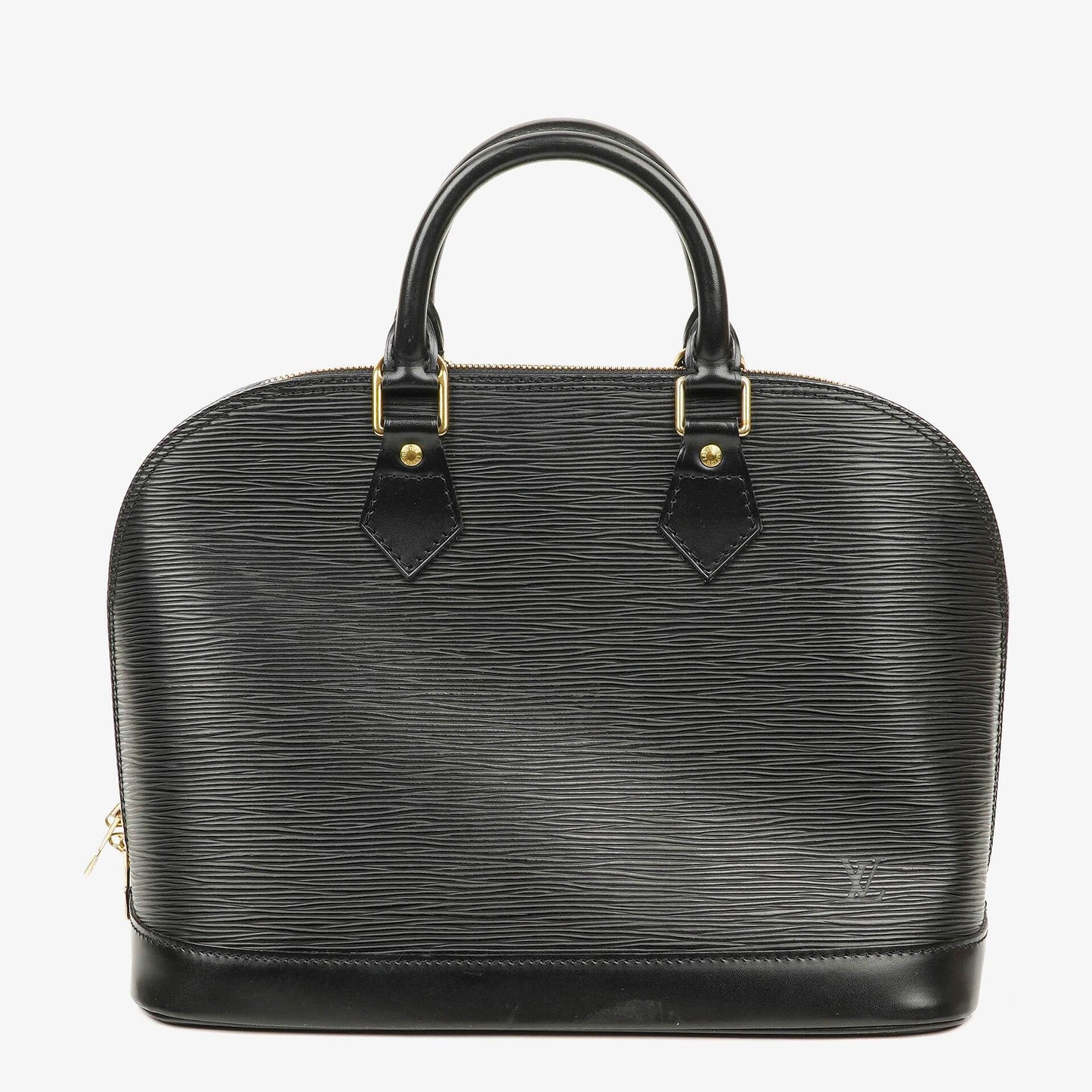 Louis Vuitton Alma PM Handtasche aus schwarzem Epi Leder