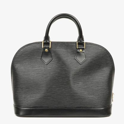 Louis Vuitton Alma PM Handtasche aus schwarzem Epi Leder
