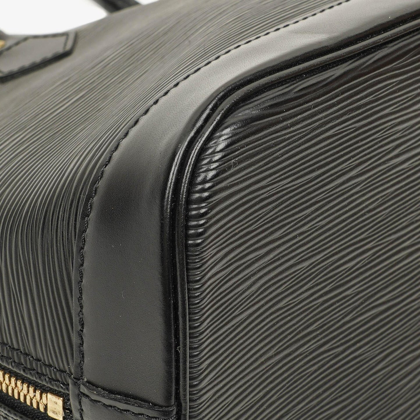Louis Vuitton Alma PM Handtasche aus schwarzem Epi Leder
