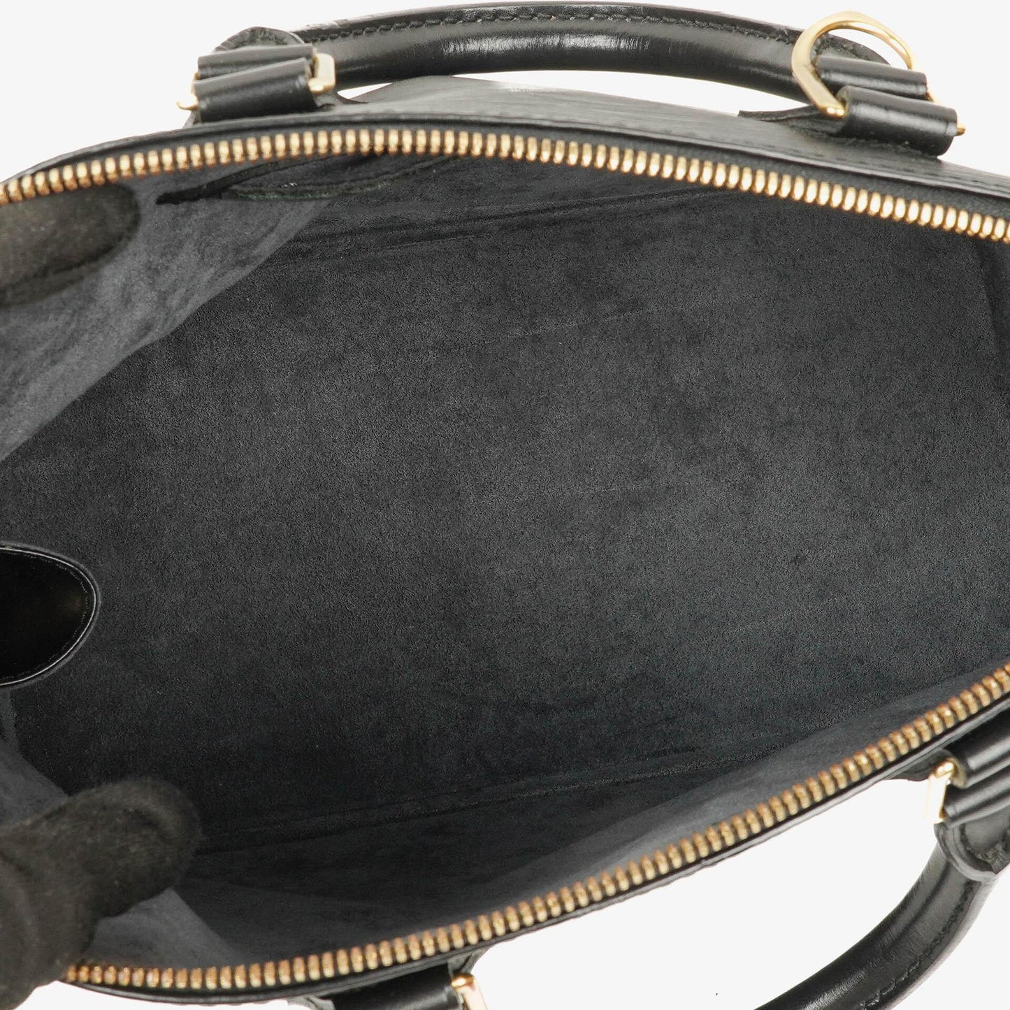 Louis Vuitton Alma PM Handtasche aus schwarzem Epi Leder