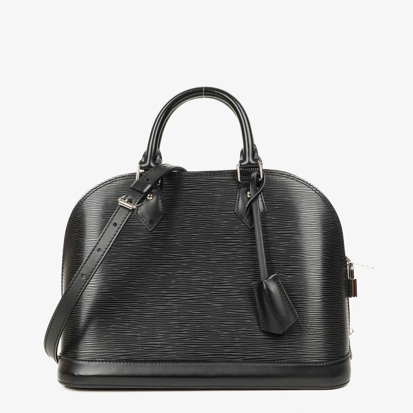 Louis Vuitton Alma PM Handtasche aus schwarzem Epi-Leder
