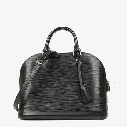 Louis Vuitton Alma PM Handtasche aus schwarzem Epi-Leder