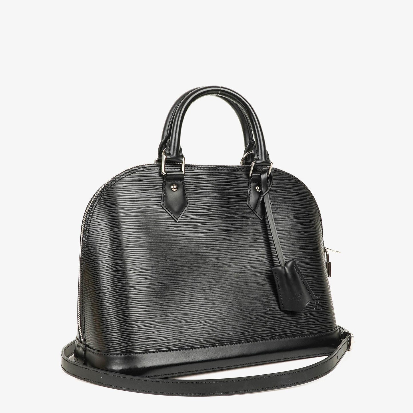 Louis Vuitton Alma PM Handtasche aus schwarzem Epi-Leder