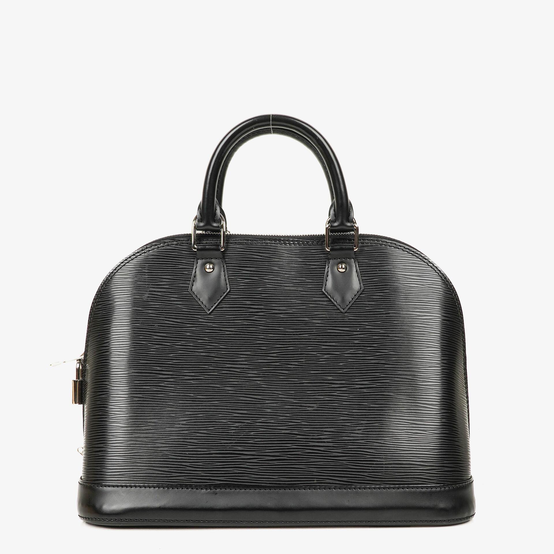 Louis Vuitton Alma PM Handtasche aus schwarzem Epi-Leder