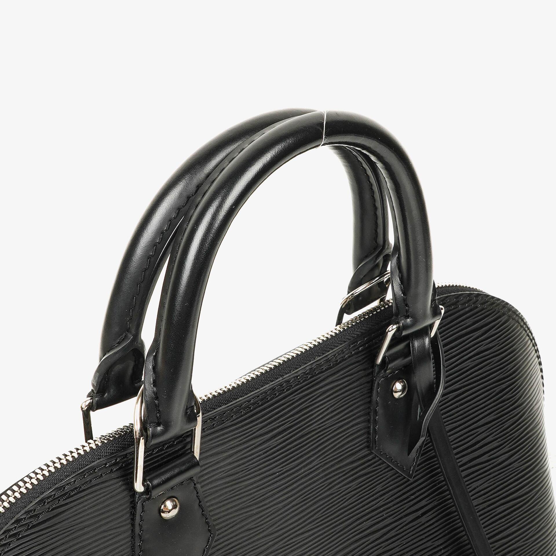Louis Vuitton Alma PM Handtasche aus schwarzem Epi-Leder