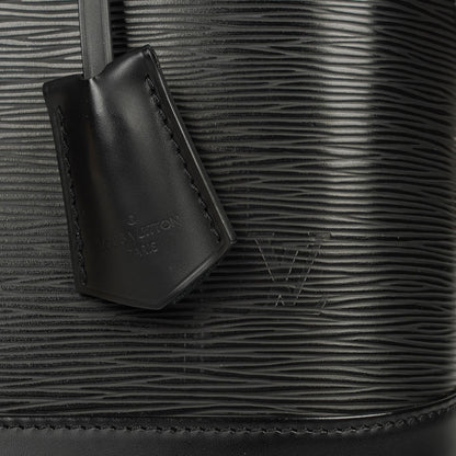 Louis Vuitton Alma PM Handtasche aus schwarzem Epi-Leder