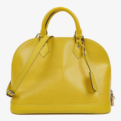 Louis Vuitton Alma PM Handtasche aus Pistache Epi Leder
