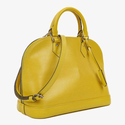 Louis Vuitton Alma PM Handtasche aus Pistache Epi Leder