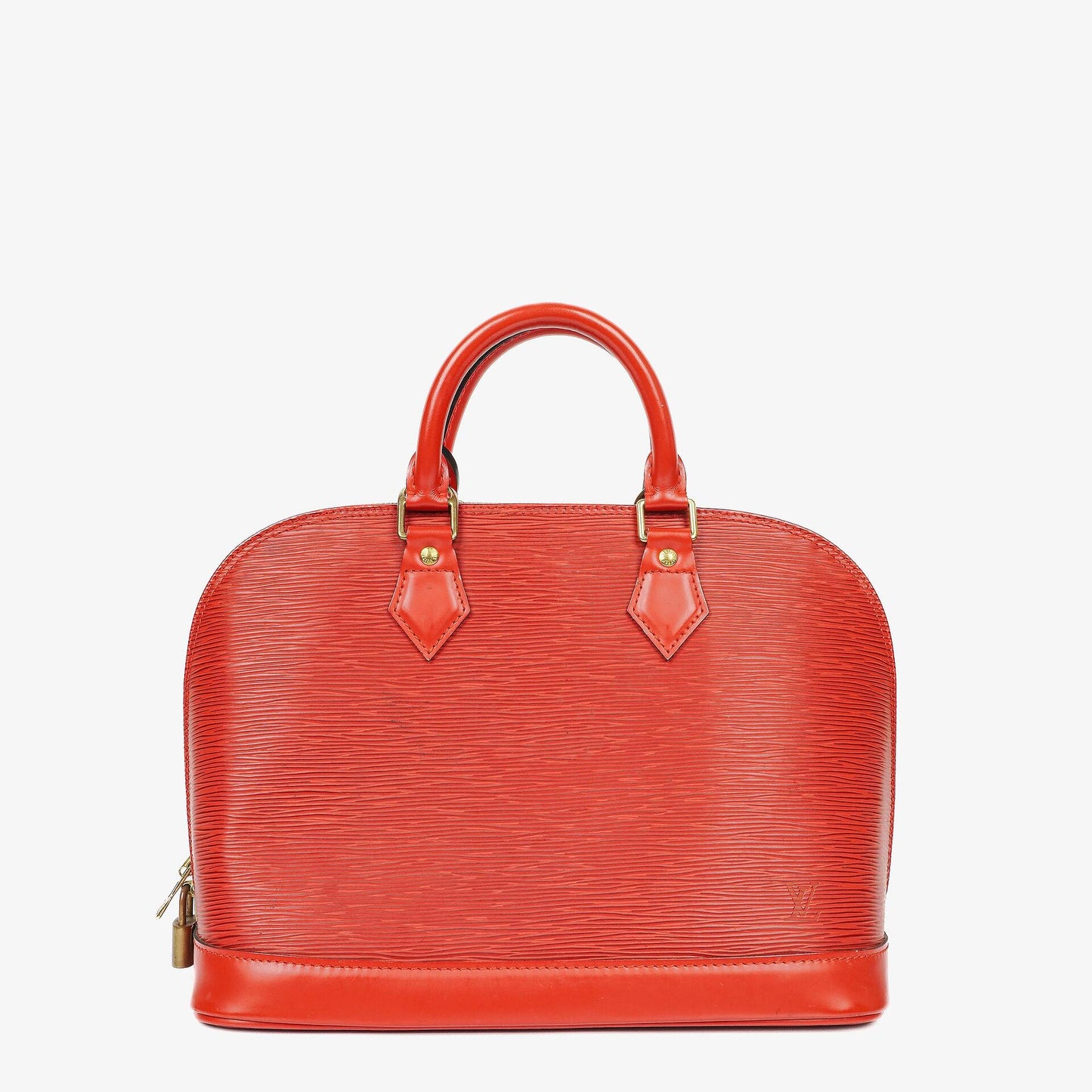 Louis Vuitton Alma PM Handtasche aus rotem Epi Leder