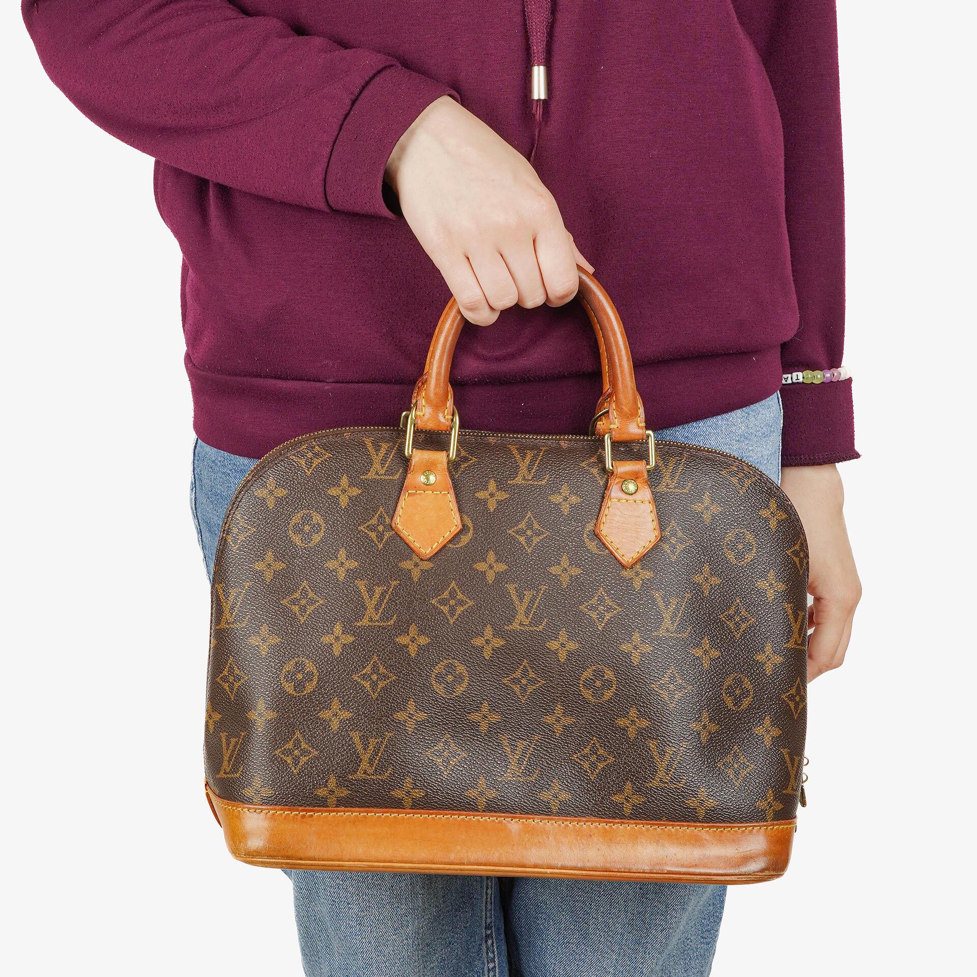 Louis Vuitton Alma PM Handtasche aus Monogram Canvas