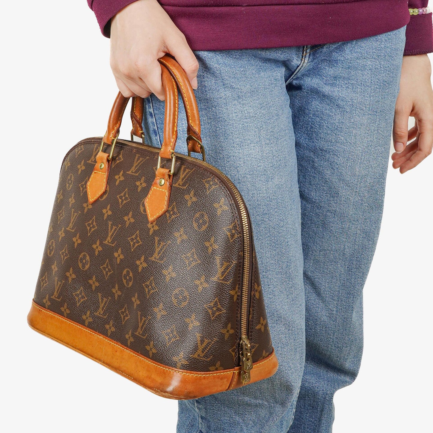 Louis Vuitton Alma PM Handtasche aus Monogram Canvas