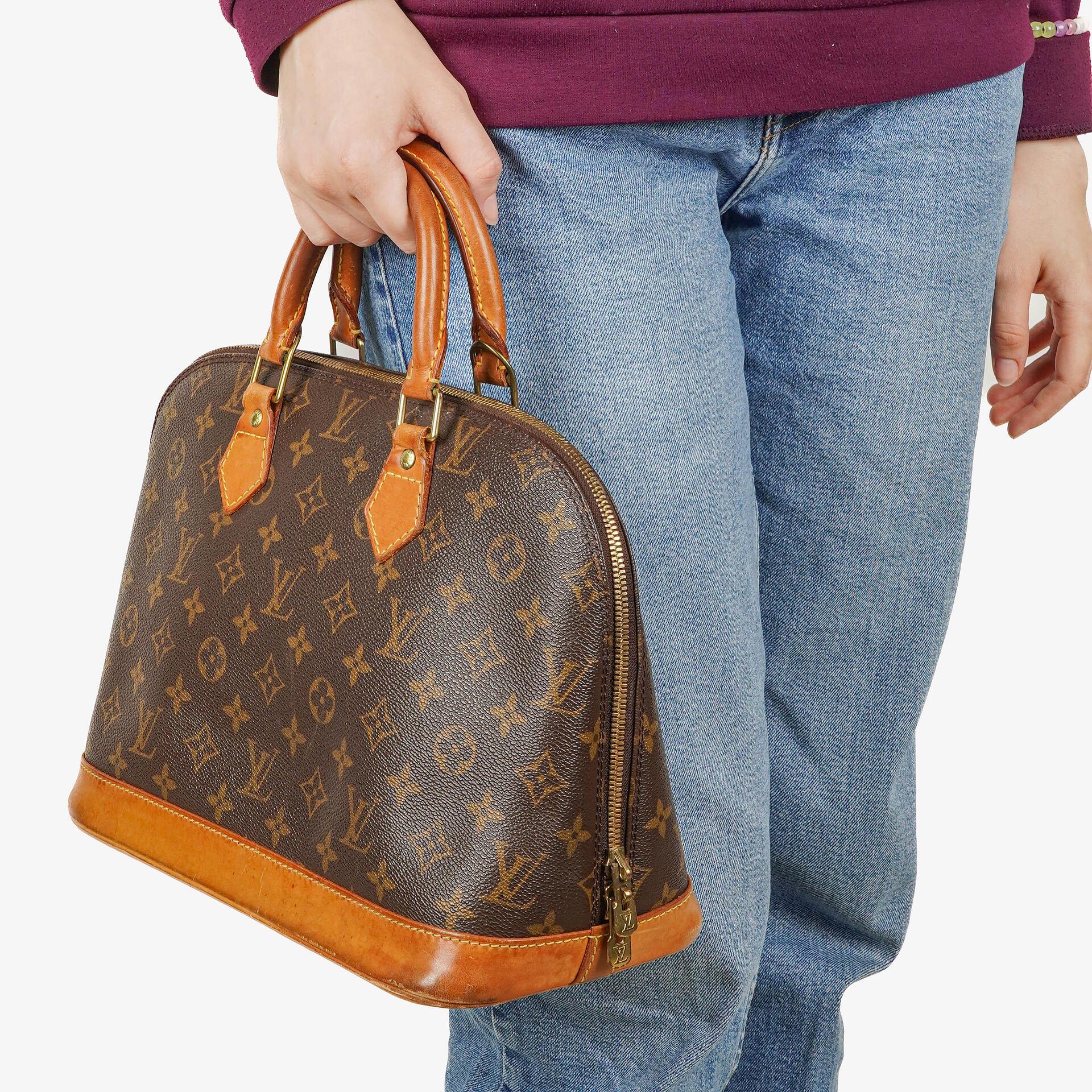 Louis Vuitton Alma PM Handtasche aus Monogram Canvas