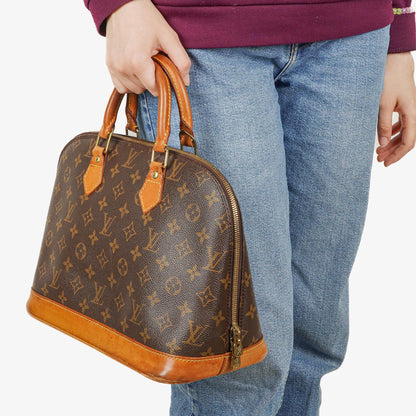 Louis Vuitton Alma PM Handtasche aus Monogram Canvas