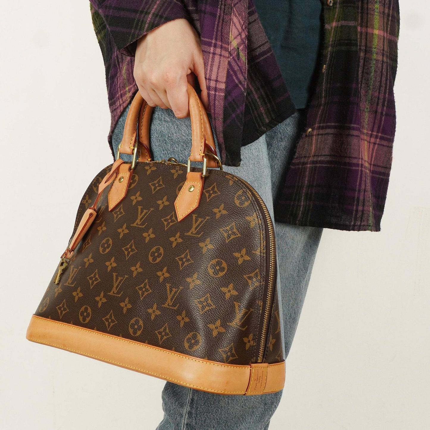 Louis Vuitton Alma PM Handtasche aus Monogram Canvas
