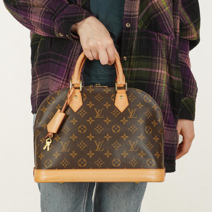 Louis Vuitton Alma PM Handtasche aus Monogram Canvas