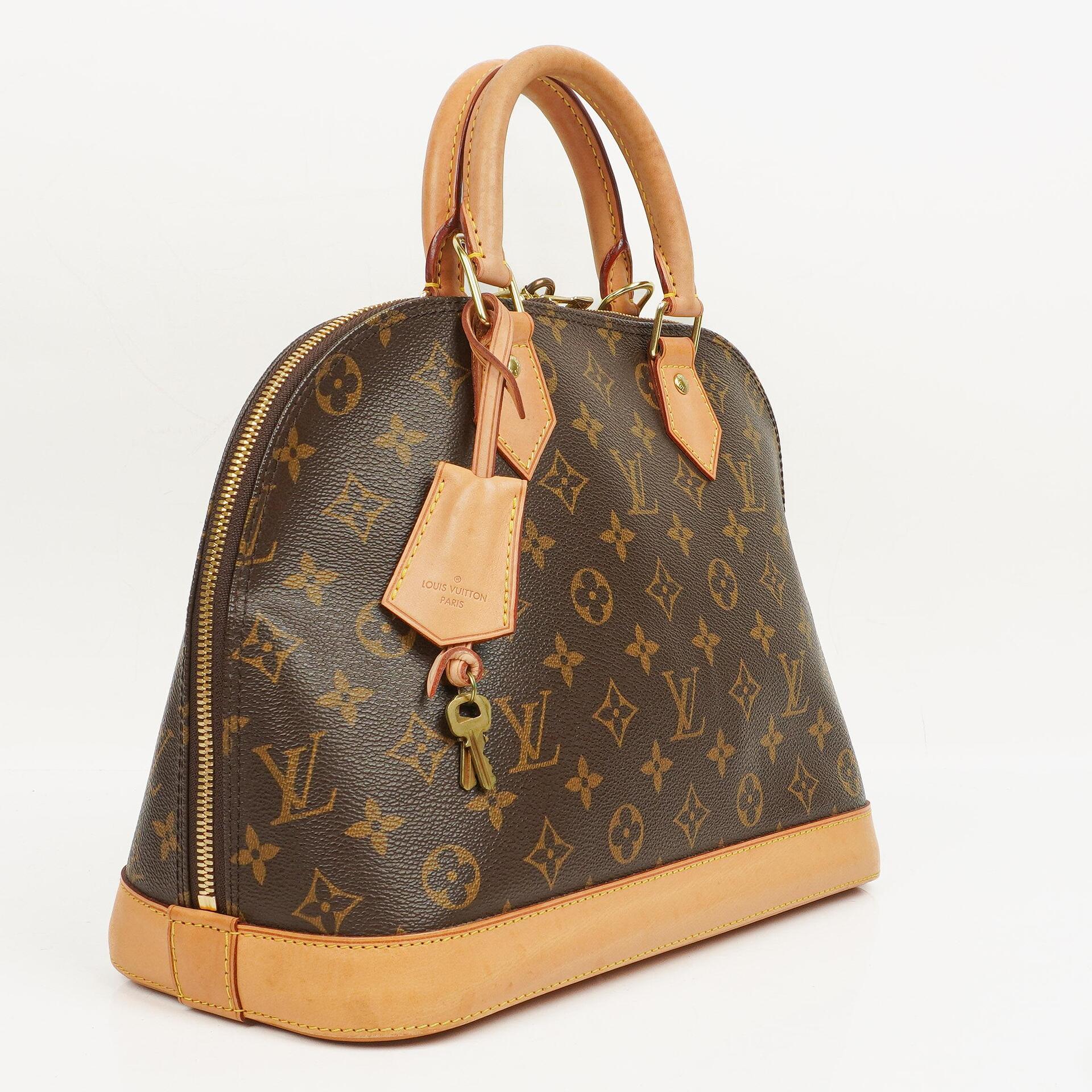 Louis Vuitton Alma PM Handtasche aus Monogram Canvas