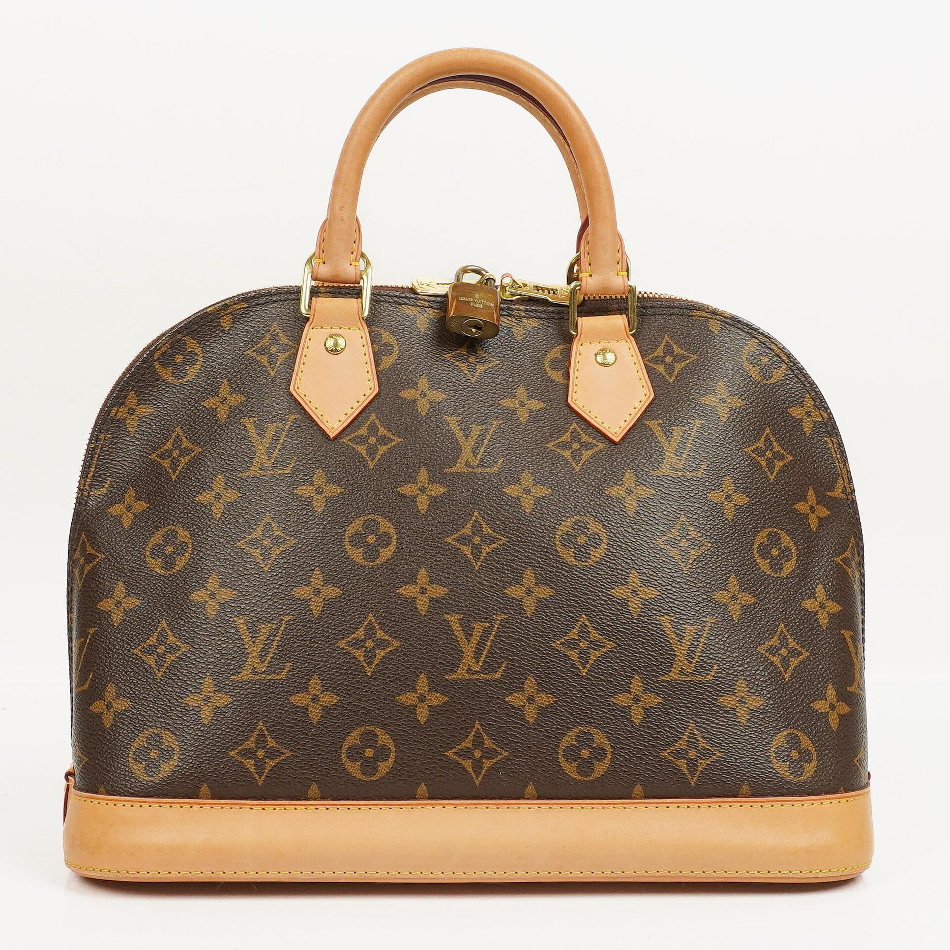 Louis Vuitton Alma PM Handtasche aus Monogram Canvas