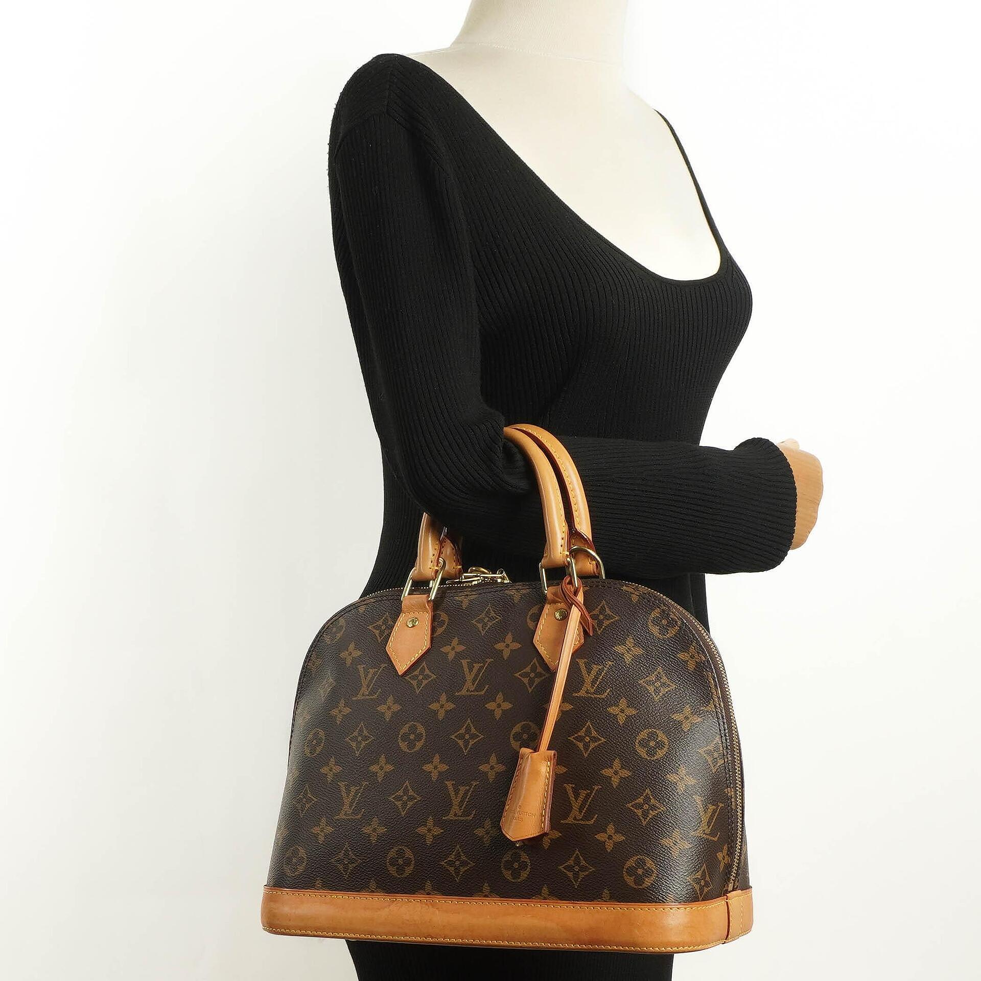 Louis Vuitton Alma PM Handtasche aus Monogram Canvas