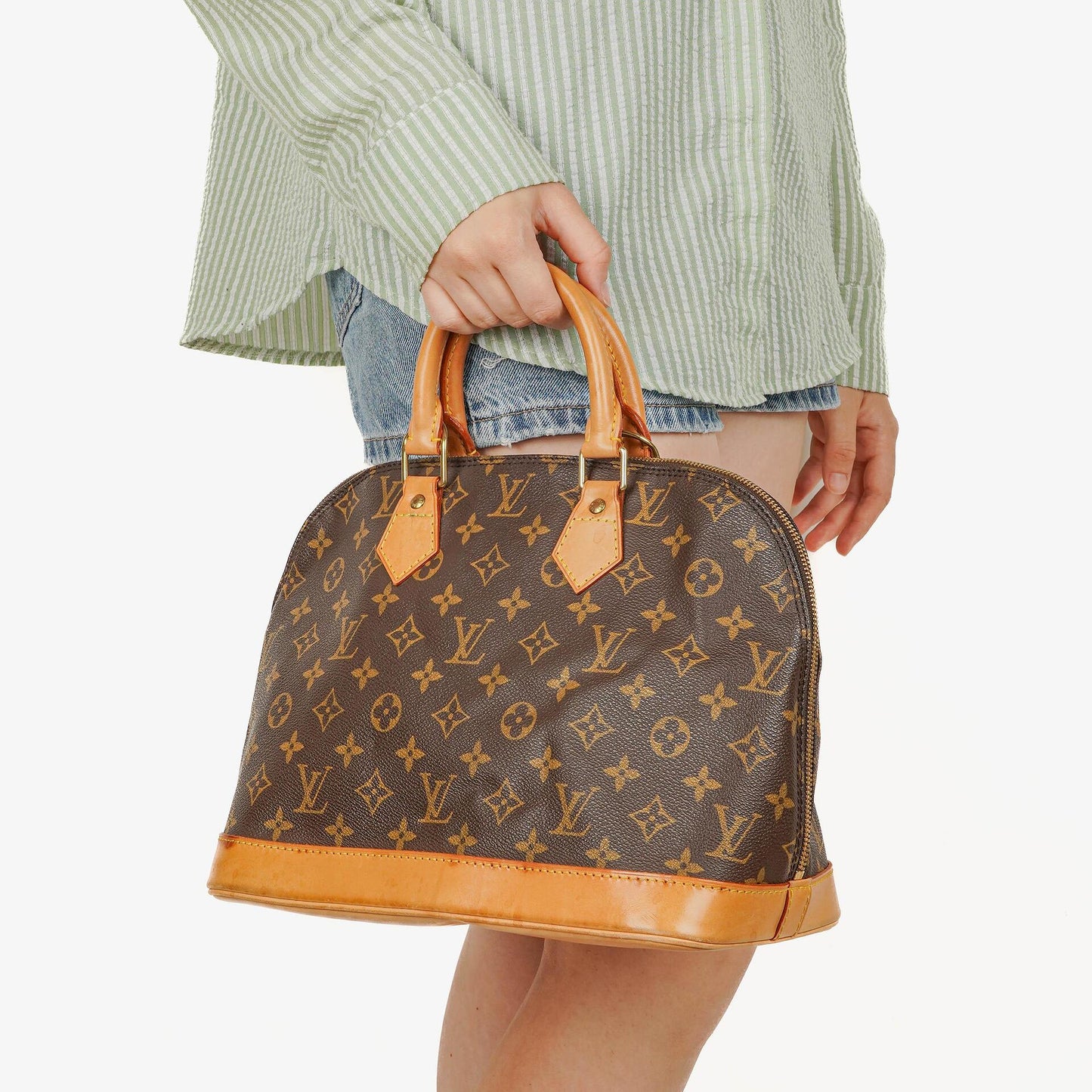 Louis Vuitton Alma PM Handtasche aus Monogram Canvas