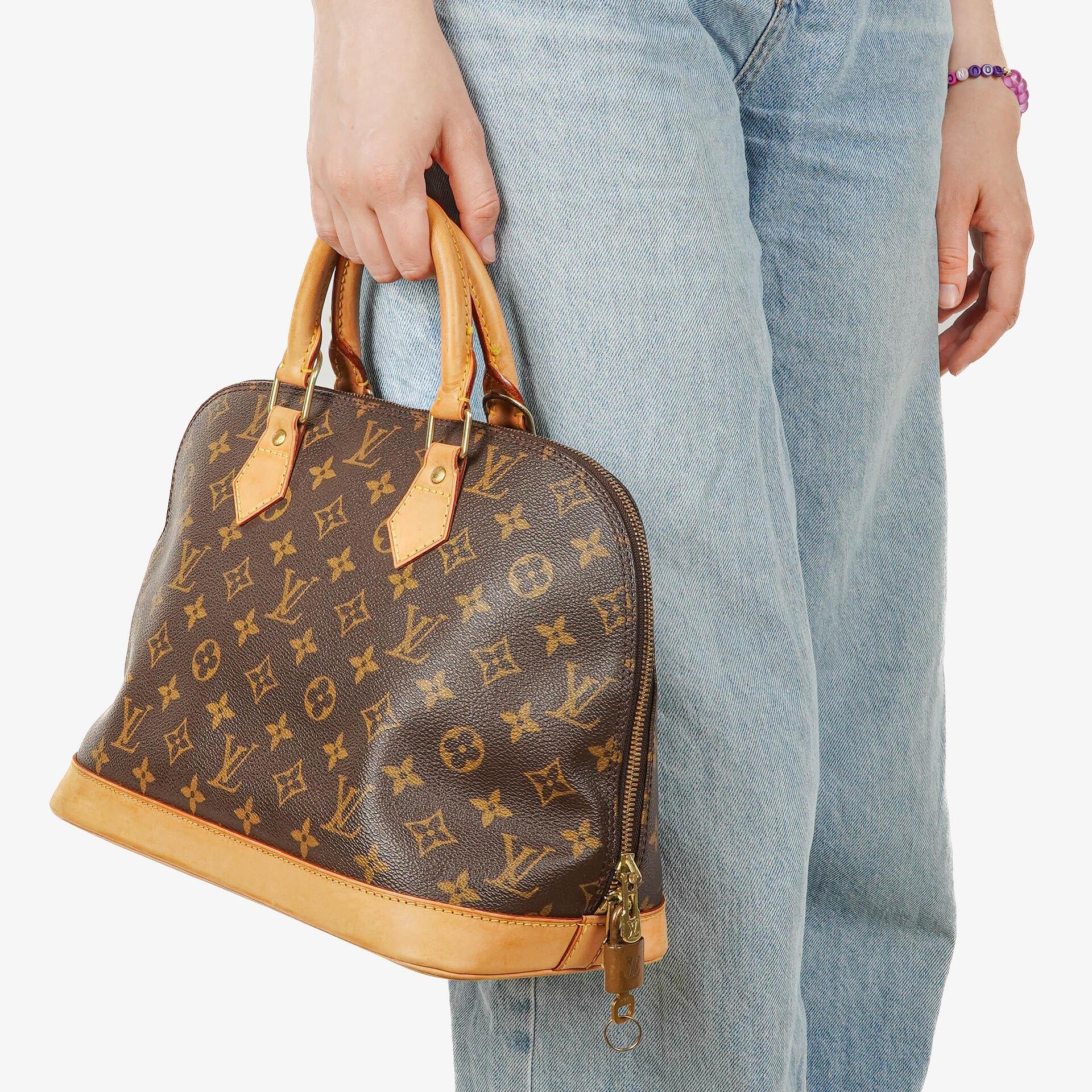 Louis Vuitton Alma PM Handtasche aus Monogram Canvas