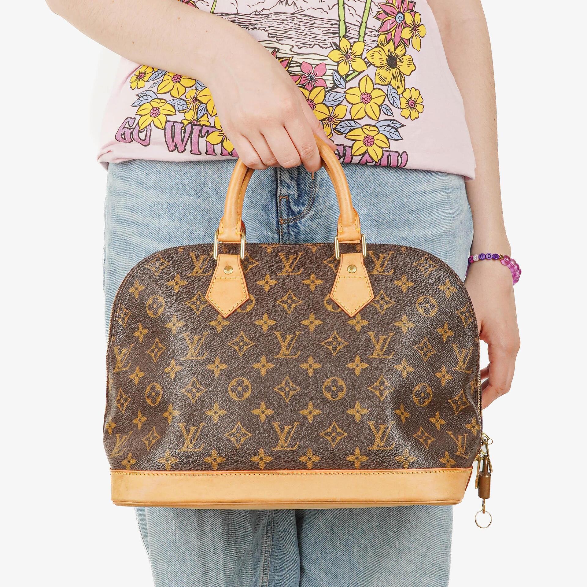 Louis Vuitton Alma PM Handtasche aus Monogram Canvas
